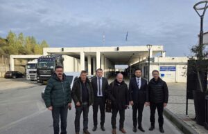 Yunanistan’daki eylemler nedeniyle kapanan Kipi Sınır Kapısı’nda UND temasları UND