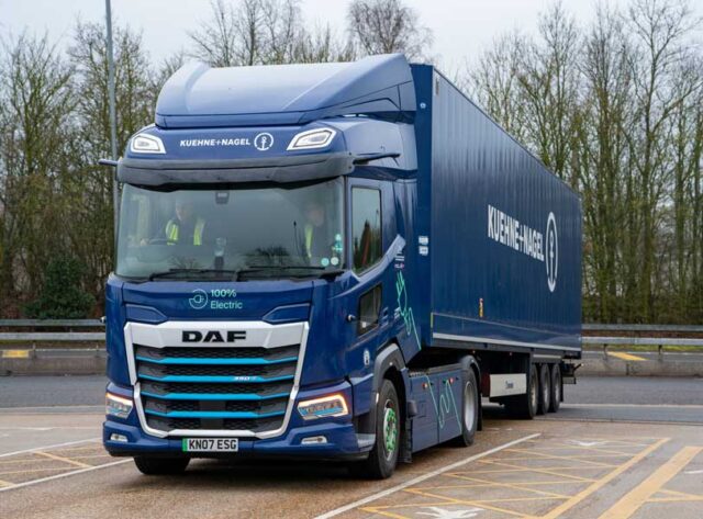 DAF-XF-Electric-first-e-truck-to-travel-through-the-Channel-Tunnel DAF XF Electric