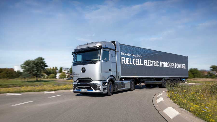 Mercedes-Benz NextGenH2 Kamyon