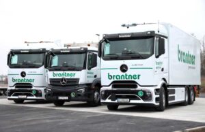 Avusturya’da atık yönetimi lojistiğinde Brantner’in yeşil çözümleri için 13 adet eActros Mercedes-Benz eActros
