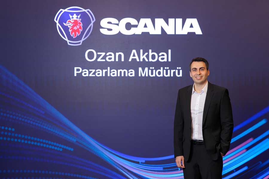 Scania Pazarlama Müdürü Ozan Akbal