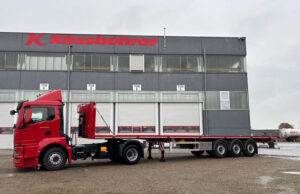Gebr Markewitsch and Kässbohrer strengthen partnership with new Kässbohrer platform trailer Kässbohrer