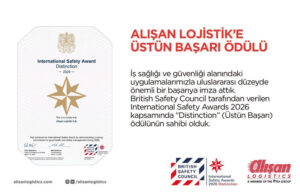 Alışan Lojistik’e üstün başarı ödülü Alışan Lojistik