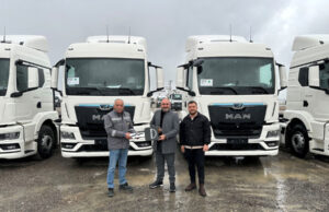 Uluslararası taahhüt şirketi Makimsan, araç parkını 20 adet MAN çekiciyle güçlendirdi MAN TGS 18.480