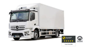 Euro NCAP, Mercedes-Benz Trucks’ı yüksek güvenlik seviyesi için beş yıldızla ödüllendirdi Mercedes-Benz Trucks