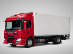 Scania, Euro NCAP’te yeni beş yıldızlı ödüller kazandı Scania P4x2 dağıtım kamyonu