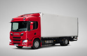 Scania, Euro NCAP’te yeni beş yıldızlı ödüller kazandı Scania P4x2 dağıtım kamyonu