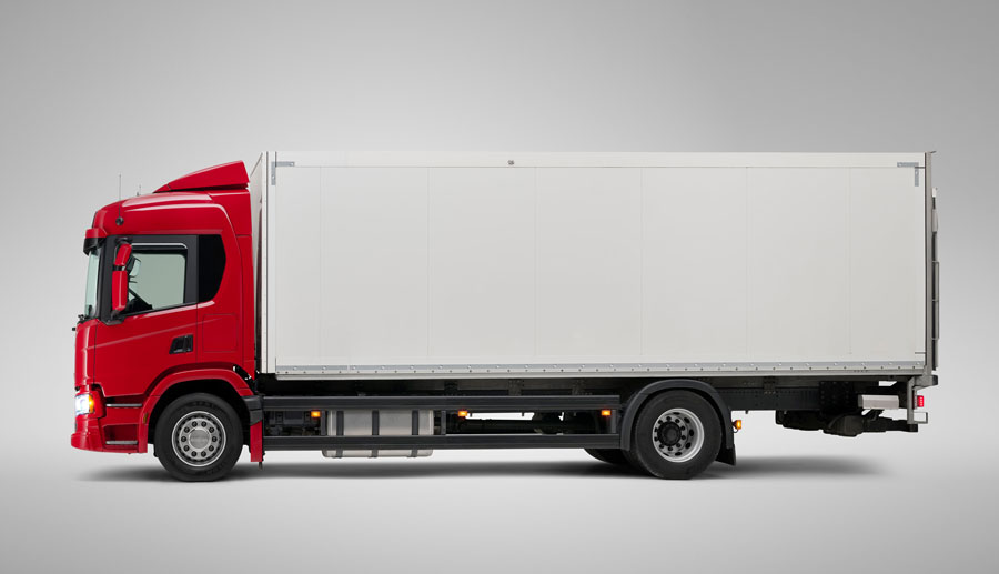 Scania P4x2 dağıtım kamyonu