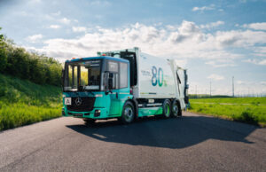 Mercedes-Benz Trucks, geri dönüştürülmüş malzemelerden üretilen akü elektrikli araç reECONIC’i tanıttı reECONIC