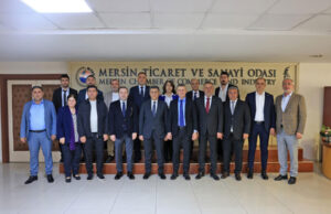 UND Başkanı Aras, MTSO Başkanı Çakır ile görüştü UND