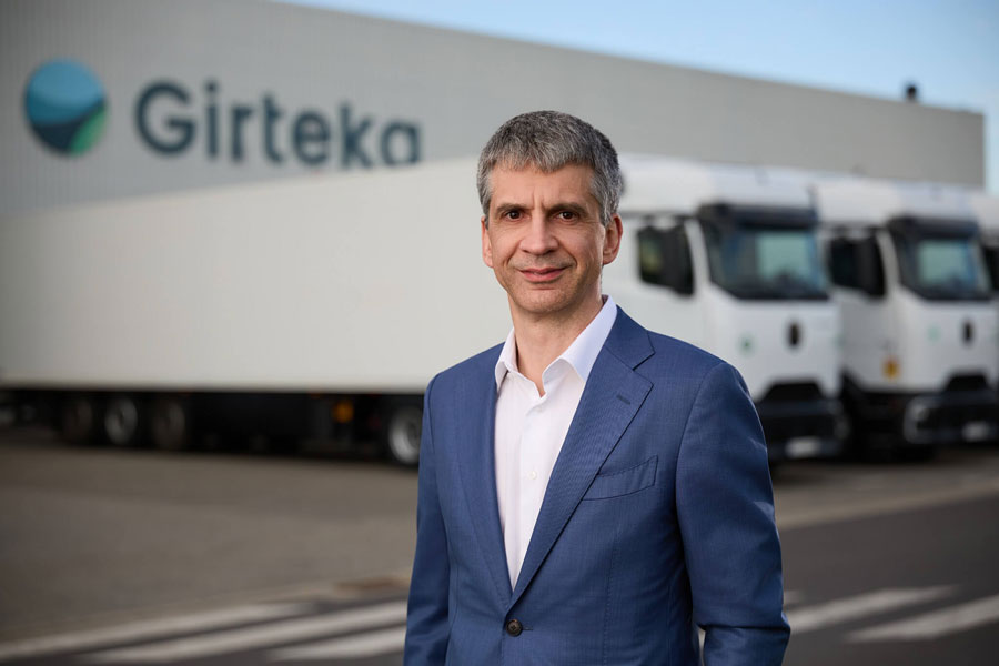 Edvardas Liachovičius, CEO of Girteka Group