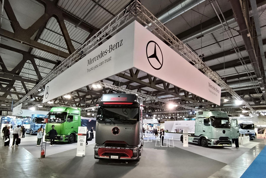Mercedes-Benz Trucks Transpotec Logitec 