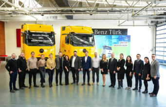 Mercedes-Benz Türk’ten DHL Supply Chain Türkiye’ye 3 adet Mercedes-Benz eActros 600 teslimatı Mercedes-Benz eActros 600