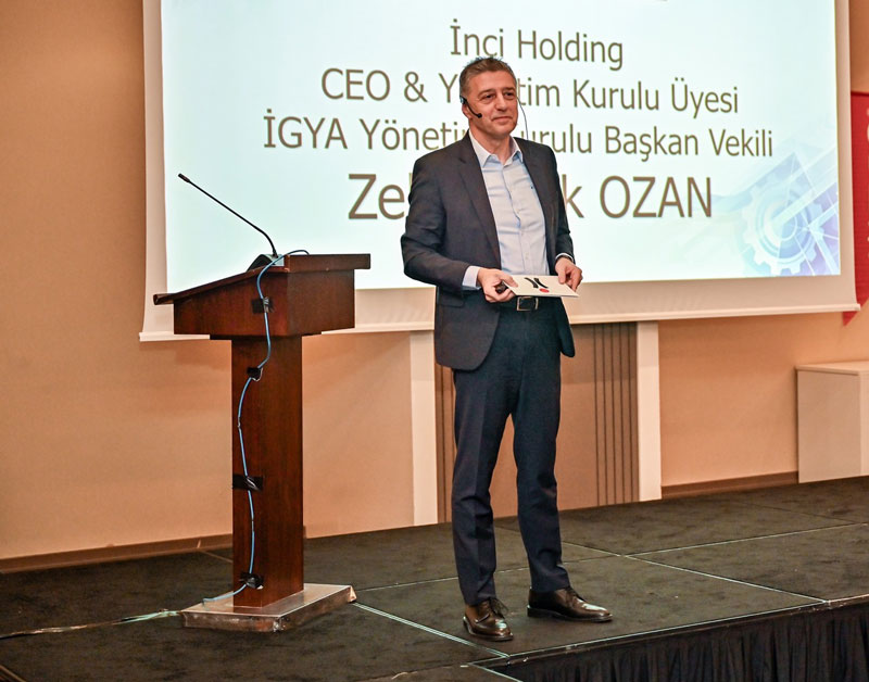 İnci Holding CEO ve Yönetim Kurulu Üyesi Zeki Şafak Ozan
