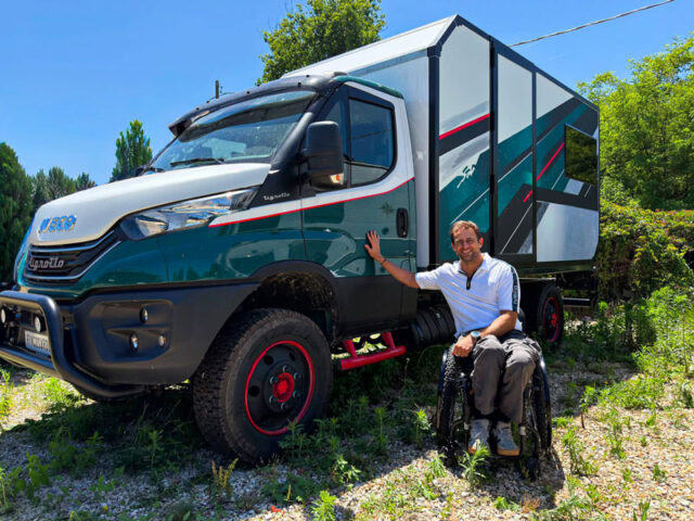 Diego-Gastaldi-new-Brand-Ambassador IVECO Tigrotto 4x4 Special Edition