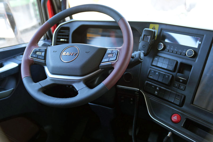 SANY Elektrikli Damperli Kamyon