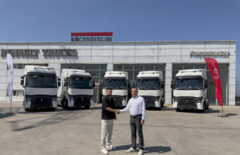 Aybir Lojistik filosunun üçte ikisini Renault Trucks çekiciler oluşturuyor Renault Trucks T 480 ADR