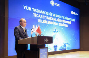 Ticaret Bakanlığı’ndan lojistik sektörüne kapsamlı destekler HİB Yönetim Kurulu Başkan Yardımcısı ve Yük Taşımacılığı ve Lojistik Hizmetleri Sektör Komite Başkanı Murat Baykara