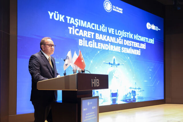 HİB Yönetim Kurulu Başkan Yardımcısı ve Yük Taşımacılığı ve Lojistik Hizmetleri Sektör Komite Başkanı Murat Baykara