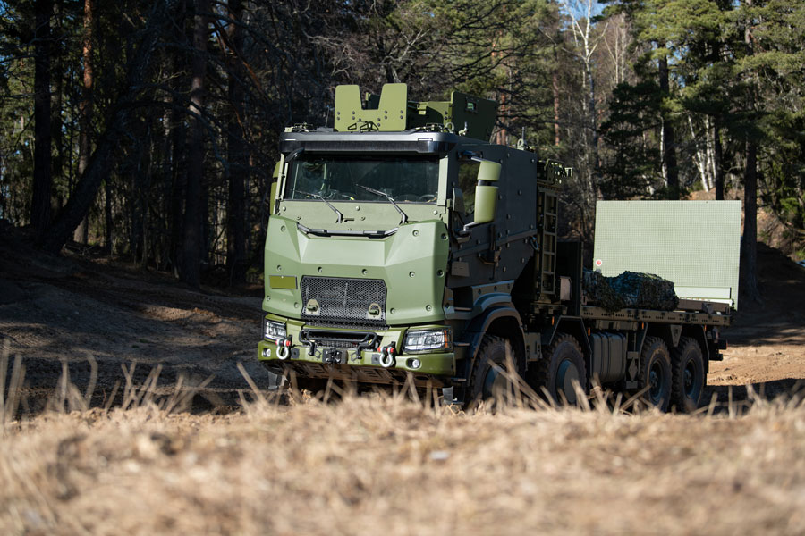 Scania modüler korumalı kabin