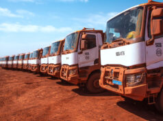 UMS, Gine’deki madencilik faaliyetlerinde on yıldır Renault Trucks’a güveniyor UMS United Mining Supply