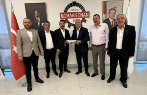 UND Heyeti, Kayseri Mimarsinan Organize Sanayi Bölgesi Başkanı Mehmet Arar’a nezaket ziyareti gerçekleştirdi UND