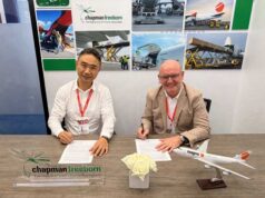 Magma Aviation appoints Chapman Freeborn Greater China as General Sales and Service Agent Allen Liu, President of Chapman Freeborn Greater China Region and Peter Kerins, Chief Executive Officer of Magma Aviation