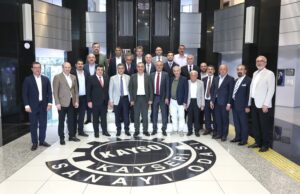 Başkan Şerafettin Aras ve UND Yönetimi, KSO Başkanı Büyüksimitci ile Kayseri’nin lojistik geleceğini görüştü UND