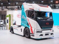 BYD Ticari Araçlar, IAA Transportation 2026’da en kapsamlı sıfır yayımlı taşımacılık portföyünü tanıtıyor BYD ETT 44