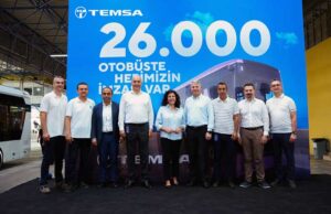 TEMSA’nın 26 bininci otobüsü Avenue Neo banttan indi Temsa