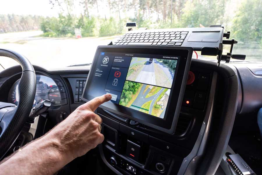 Software-defined CV Driver Terminal