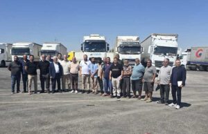 UND, Suriye-Ürdün sınırında bekleyen 58 Türk sürücüyle bir araya geldi UND