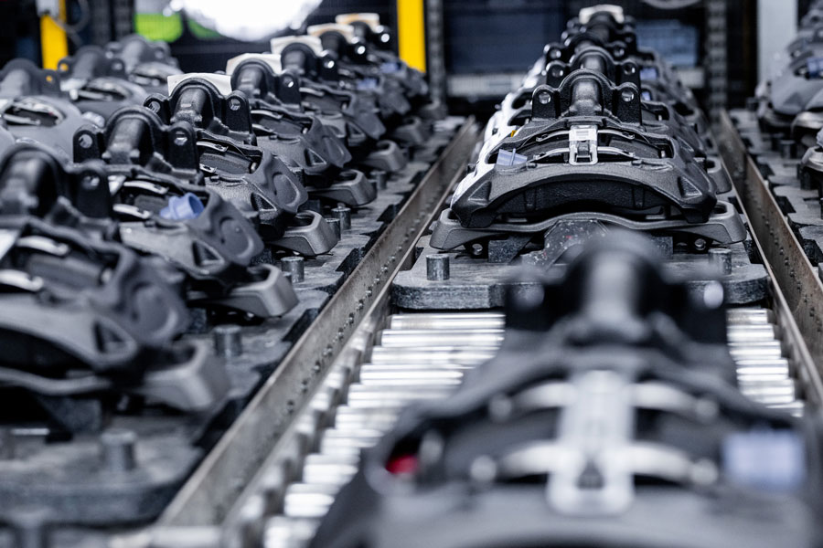 Haldex brake callipers