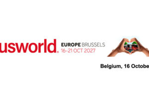 Küresel kentiçi ve seyahat otobüsü sektörü, bir yıl sonra Brüksel’deki Busworld Europe 2027’de yeniden bir araya gelecek Busworld Europe 2027