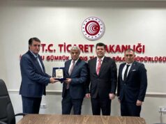 UND’den İpekyolu Dış Ticaret Bölge Müdürü’ne ve Erbil Ticaret Ataşesi’ne teşekkür plaketi UND