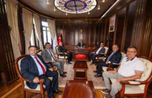 UND Heyeti, Hatay Valisi Mustafa Masatlı ile bölgedeki taşımacılık süreçlerini değerlendirdi UND