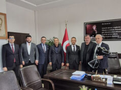 UND Heyeti, yeni atanan Gaziantep Gümrük Müdürü Ahmet Durmuş’a ziyarette bulundu UND